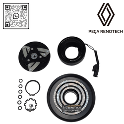 RN 630453 Conjunto de Embreagem do Compressor Renault Kwid -Para Compressor Orim - 1